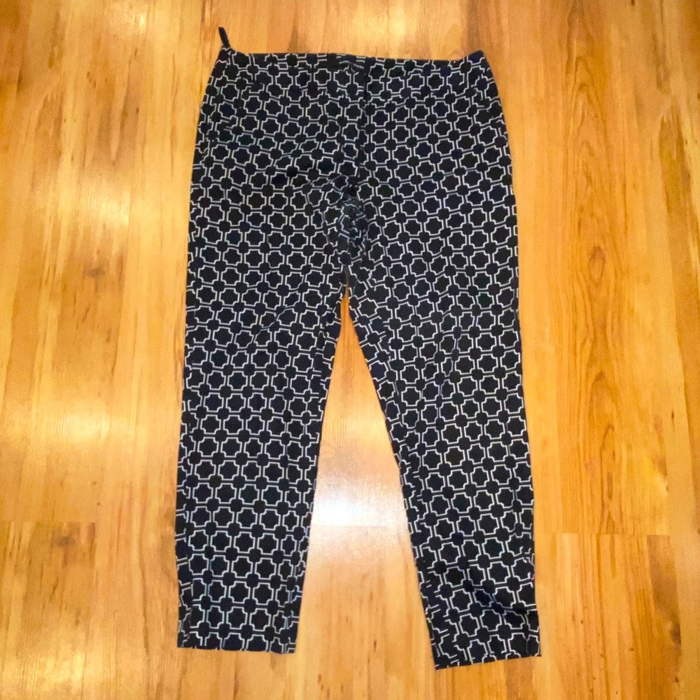 Puzzle Print Pants
